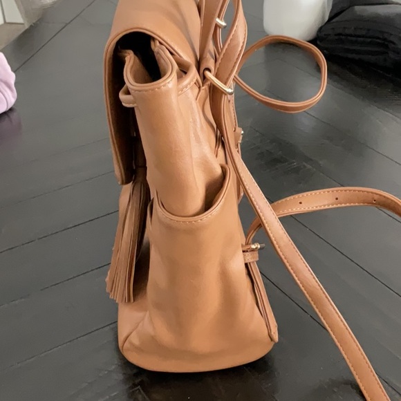 Almond White Elm Luna Drawstring Backpack - Picture 5 of 6